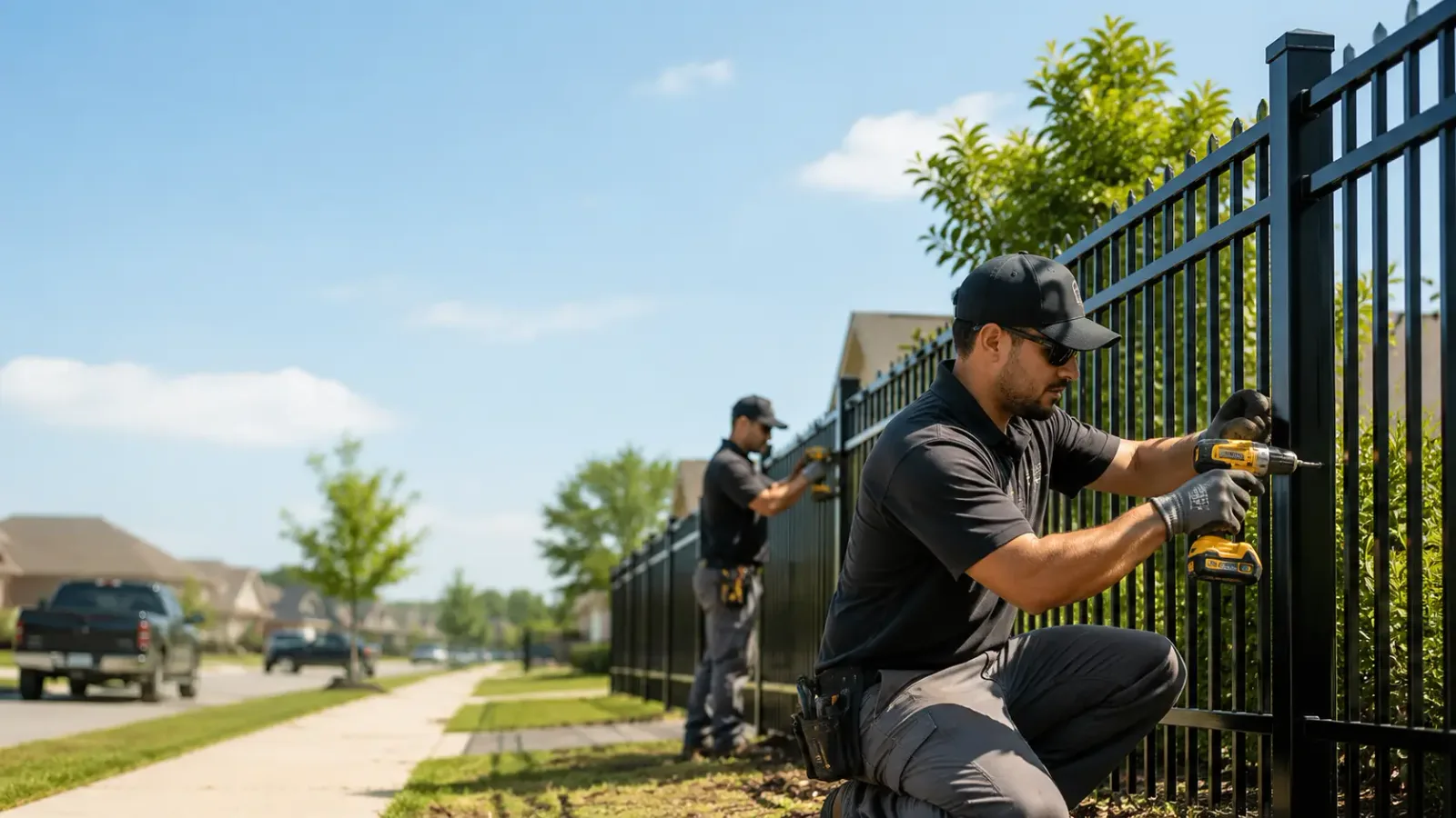 Metal Fence Installation in Grace, MS